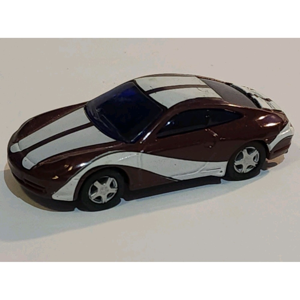 Maisto Porsche 911 Carrera 4S Dark Red Die Cast 1/64 Pull Back Action Toy Car